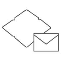 オリジナルオーダー(ダイア形封筒)