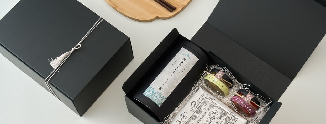 羽車が提案するギフトパッケージ・ラッピング用品の特徴