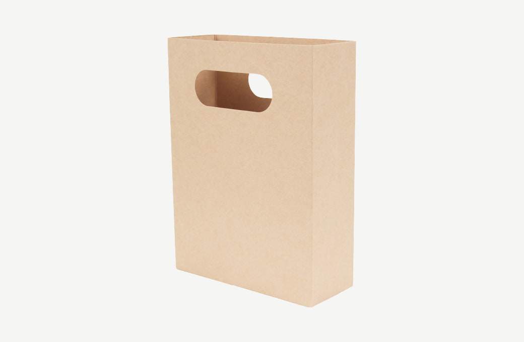 角底箱ロック式 持ち手付(フタなし)