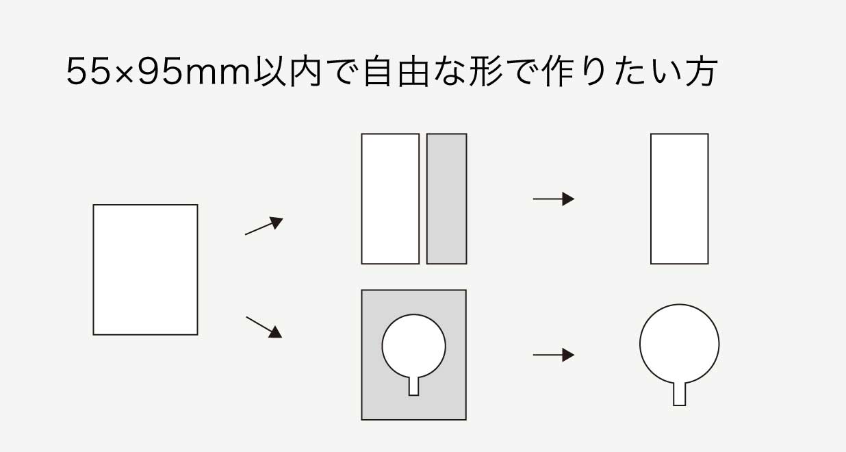 自由なサイズで注文