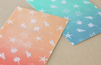 第12回　活版のグラデーションプリント