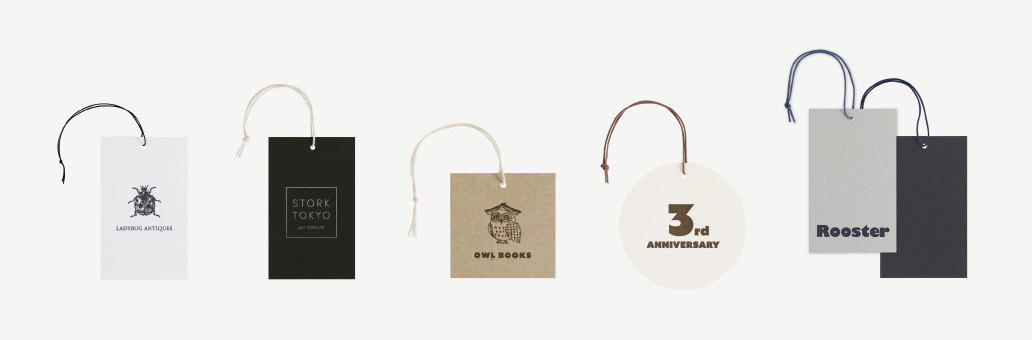 定番の形・サイズで印刷注文