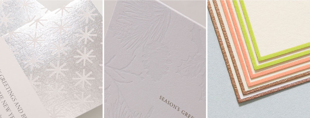 個性的に仕上がる様々な加工