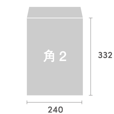 角2封筒