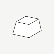 ロック式箱(台形)