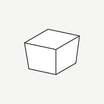 ロック式箱(逆台形)