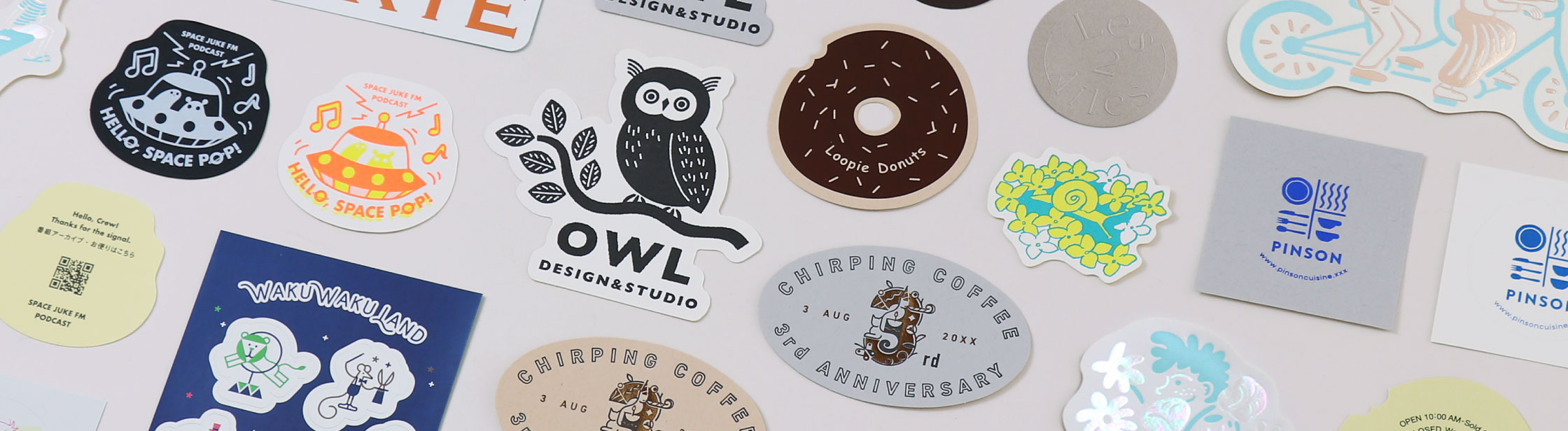 ロゴステッカー