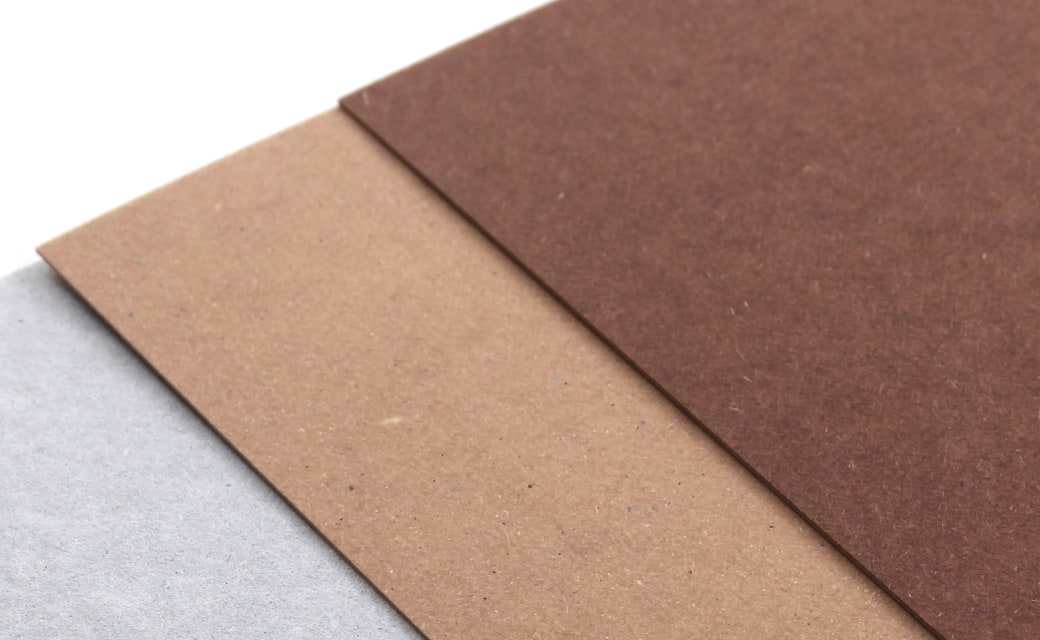 クラフト感のある紙