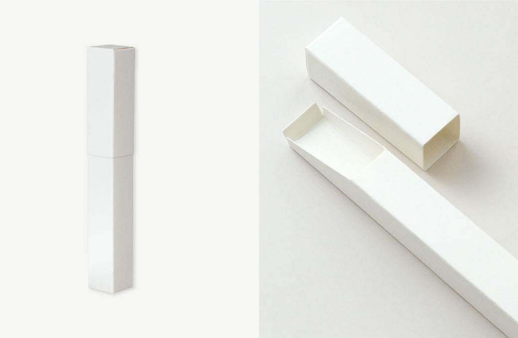 差込式かぶせ箱(斜めカット・天フラップ有)