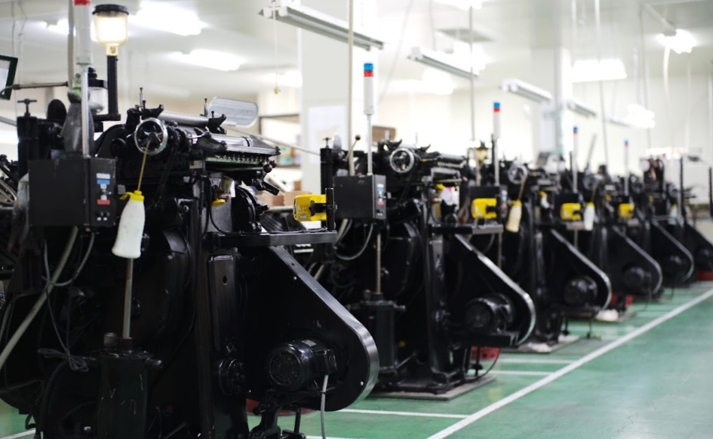 50台を超える生産機