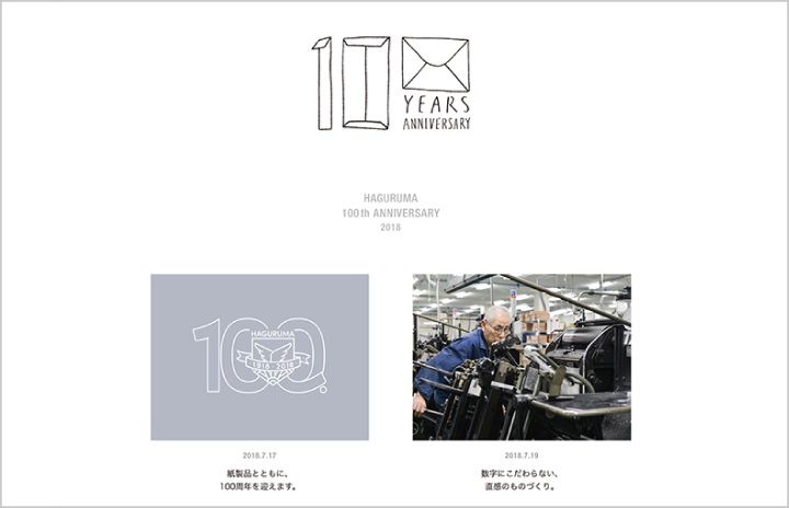 100周年